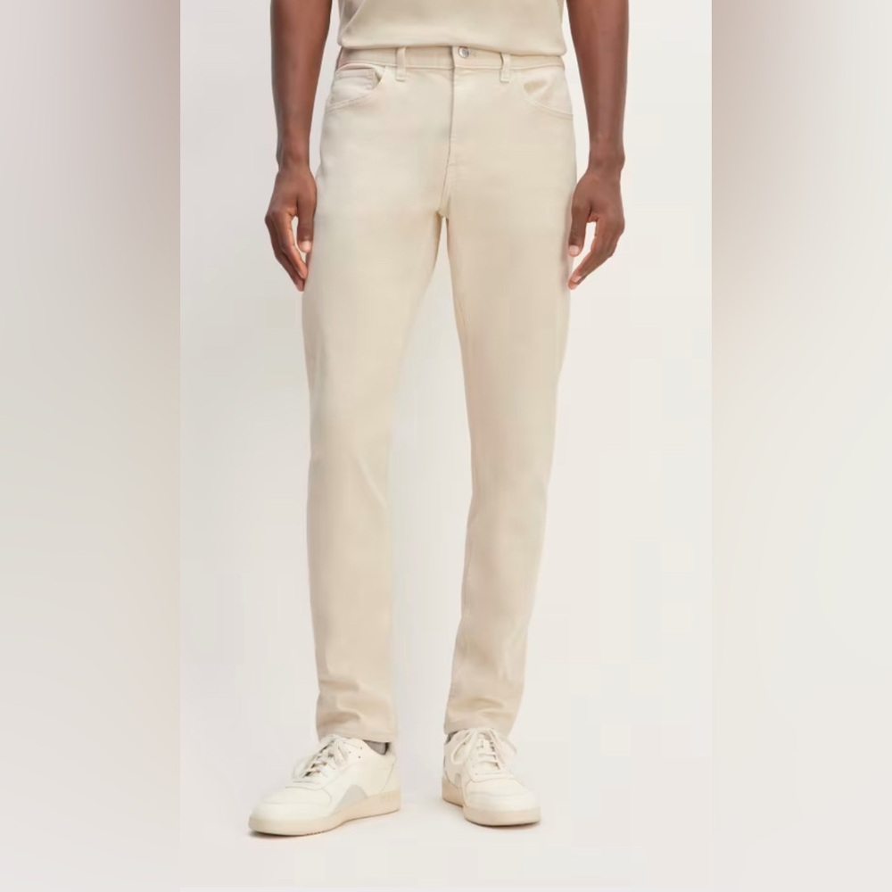 Everlane The Stretch Twill 5-Pocket Pant, Sandstone, Size 32x30